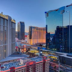 MGM Signature- Studio Workdesk Strip View Jacuzzi