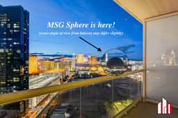 MGM Signature-33-805 F1 Track & Strip View Balcony