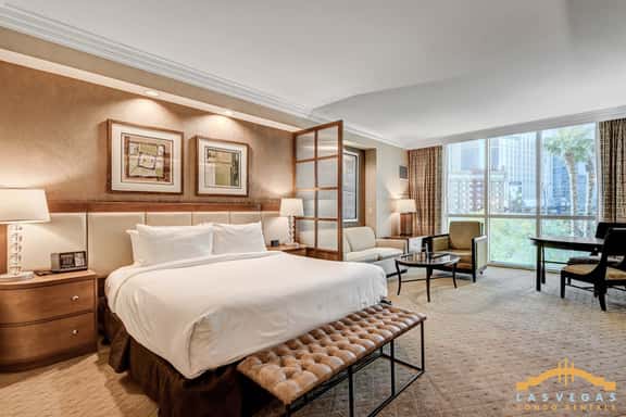 Strip Views + Jacuzzi | MGM Signature Studio Suite - Image 1