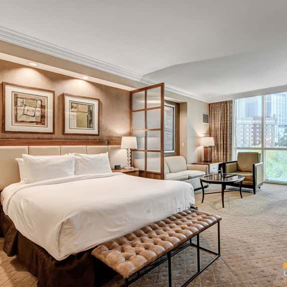 Strip Views + Jacuzzi | MGM Signature Studio Suite - Image 1