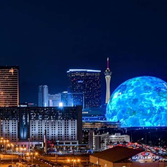 Sphere & Strip View | MGM Signature Jacuzzi Suite - Image 1