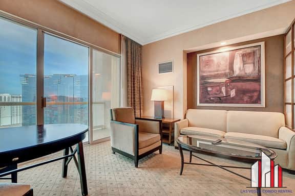 MGM Signature-38-617 Top floor F1 View Balcony