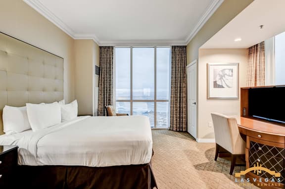 MGM Signature-34-602 1Br 2Ba Balcony Jacuzzi Suite - Image 1